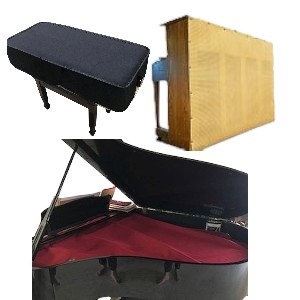 Piano String Covers, Upright Piano Backing Material, Piano Bench Covers