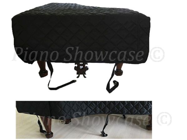 Grand Piano Cover Black Mackintosh 6'8" heavy duty Made in USA 