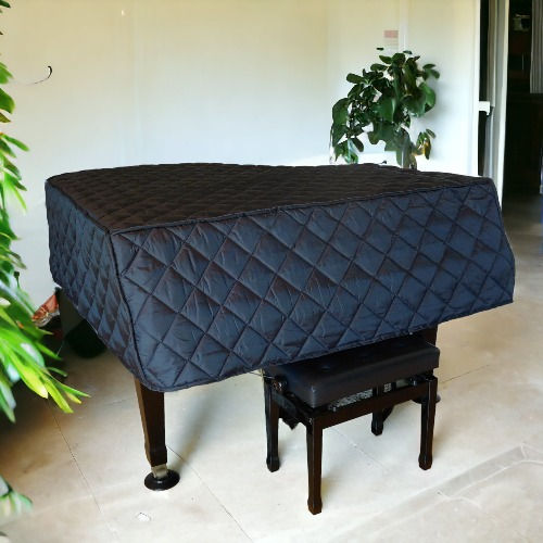 Black Top of the Line Quilted
