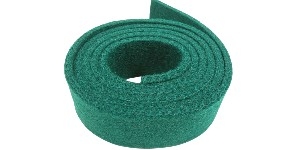 Piano Backrail Cloth Dark Green
