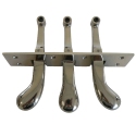 Steinway Grand Piano Pedals with Plate Nickel